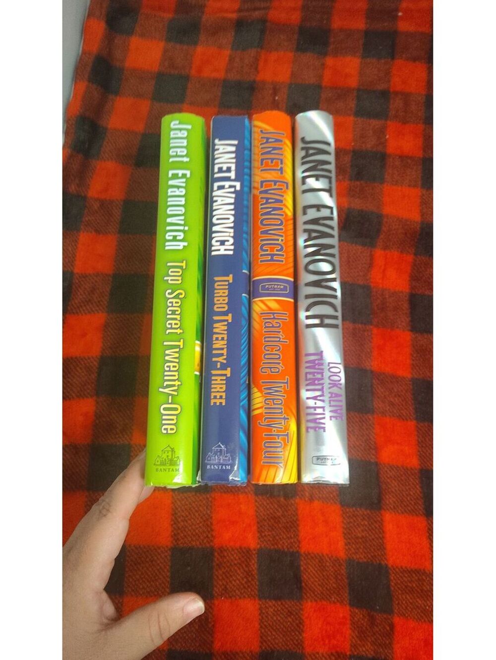 Janet Evanovich Stephanie Plum Books 21 23 24 25 Hardcover 4 Book Lot